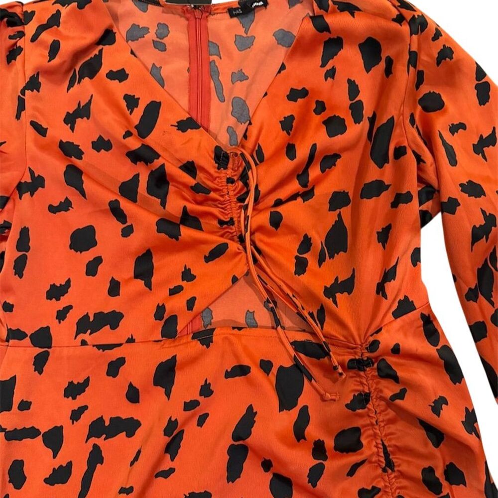 Fashion Nova Women's 2XL Animal Print Mini Dress Party Cocktail - Picture 2 of 12
